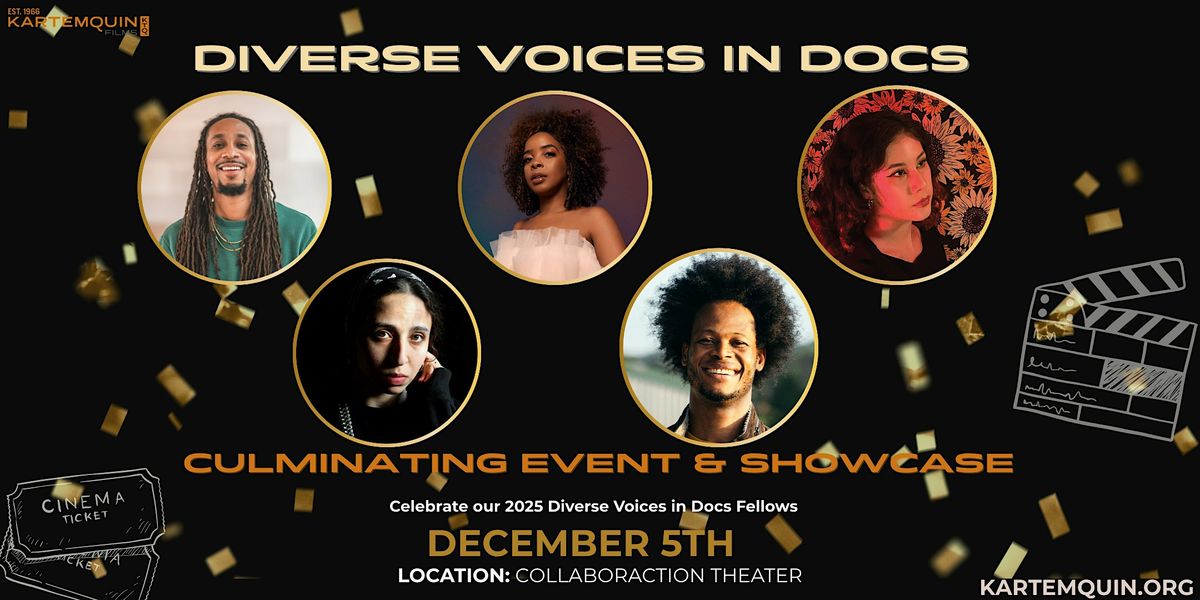 Diverse Voices in Docs 2025 Culminating Event, 5 December | Event in Chicago | AllEvents