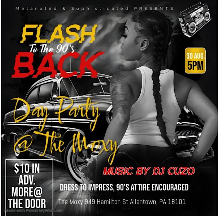 Flash back to the 90s hip hop vs R&B Party, 30 August | Event in Allentown | AllEvents