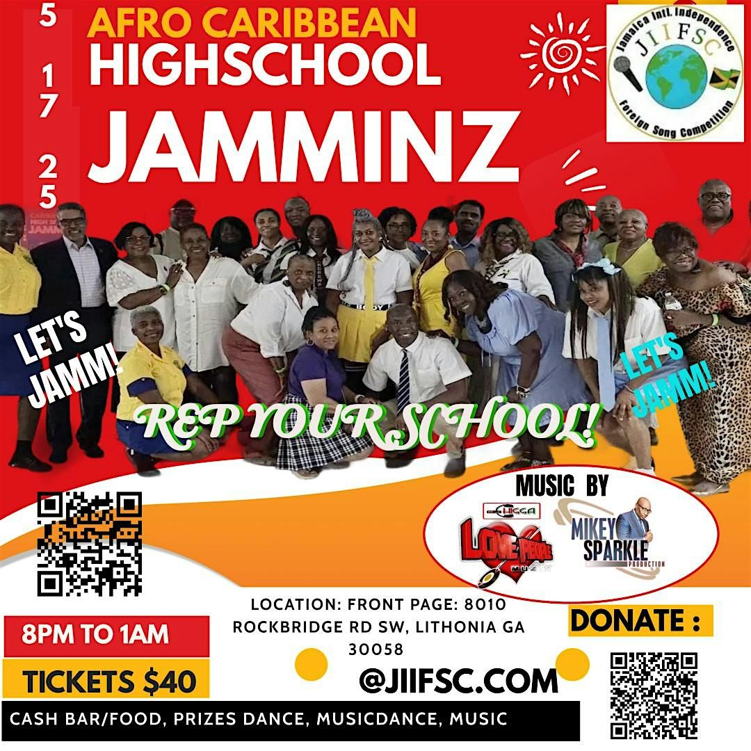 AFRO CARIBBEAN HIGH SCHOOL JAMMINZ, 17 May | Event in Lithonia | AllEvents