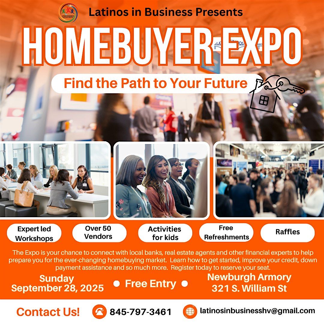 Homebuyer Expo! ¡Expo para Compradores de Vivienda!, 28 September | Event in Newburgh | AllEvents