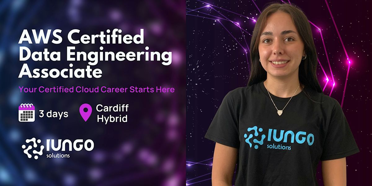 AWS Certified Data Engineering Associate (Hybrid), 8 January | Event in Cardiff | AllEvents