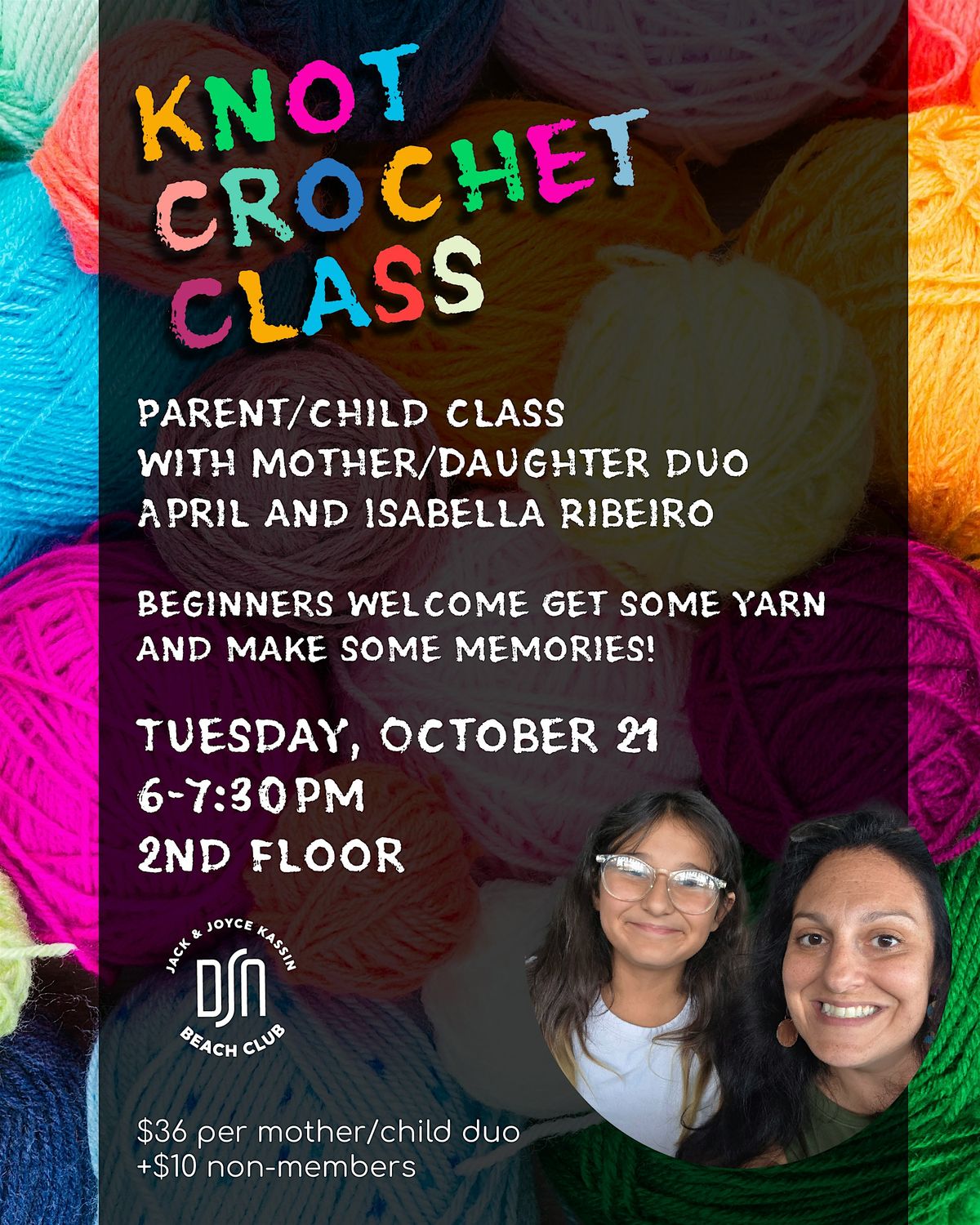 Knot Crochet Class (Parent/Child), 21 October | Event in Deal | AllEvents