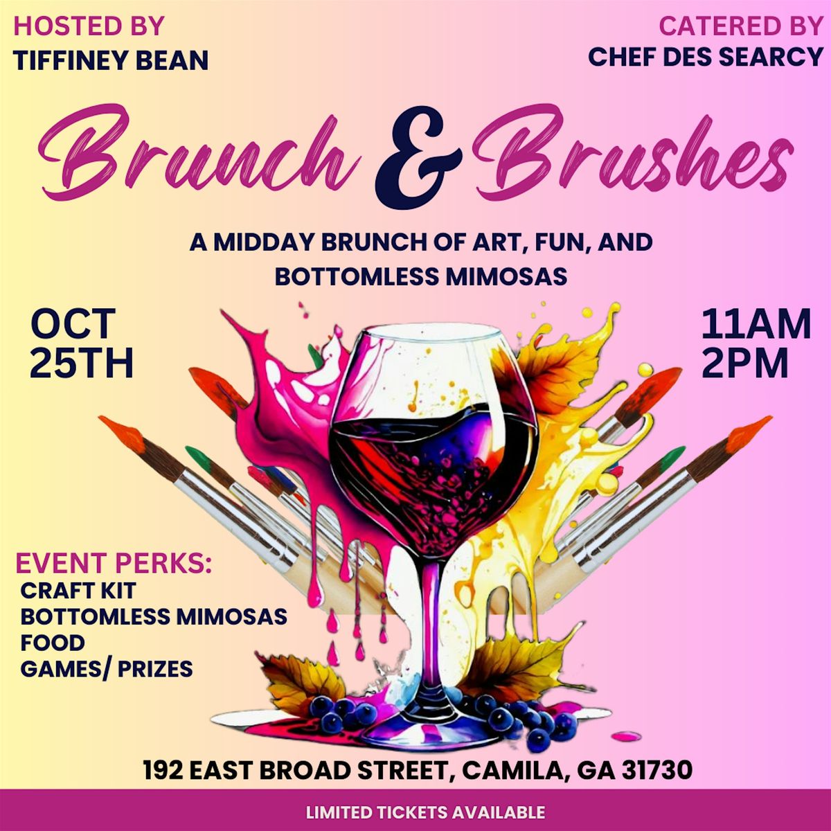 Brunch & Brushes, 25 October | Event in Camilla | AllEvents