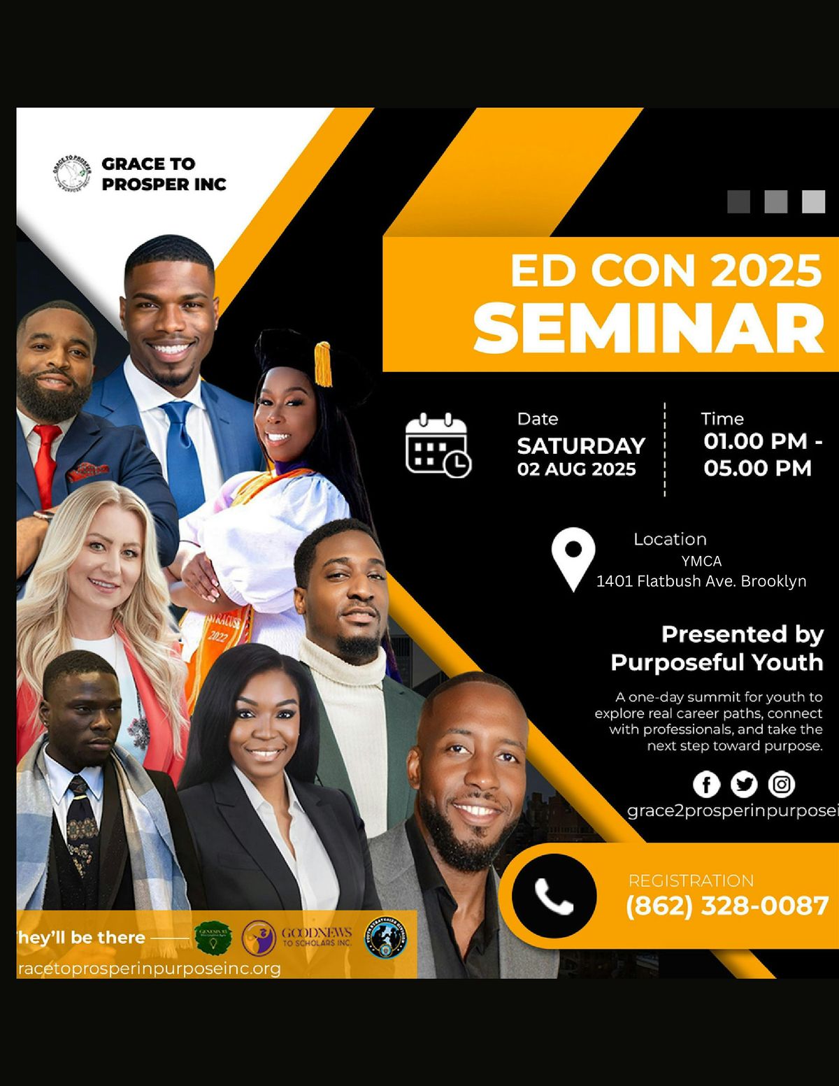 Purposeful Youth "ED CON ", 2 August | Event in Brooklyn | AllEvents