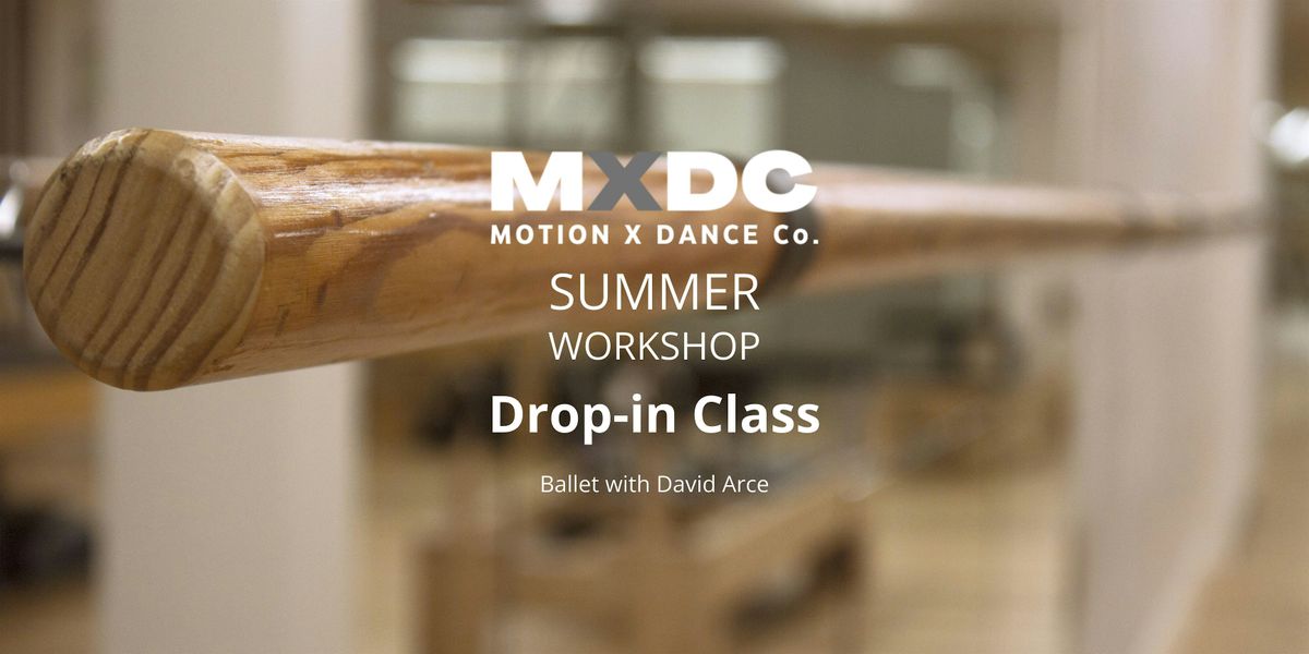 Ballet w/ David Drop-In Class, 27 June | Event in Reston | AllEvents