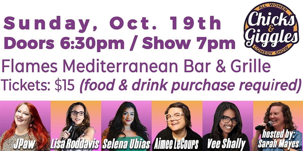 Chicks & Giggles - October 19, 19 October | Event in Melbourne | AllEvents