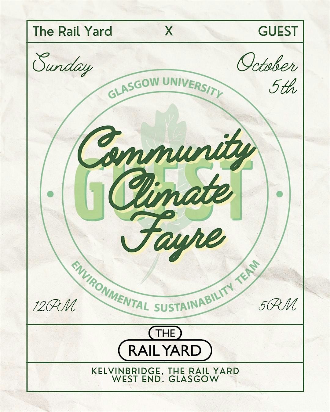 Community Climate Fayre | Event in Glasgow | AllEvents