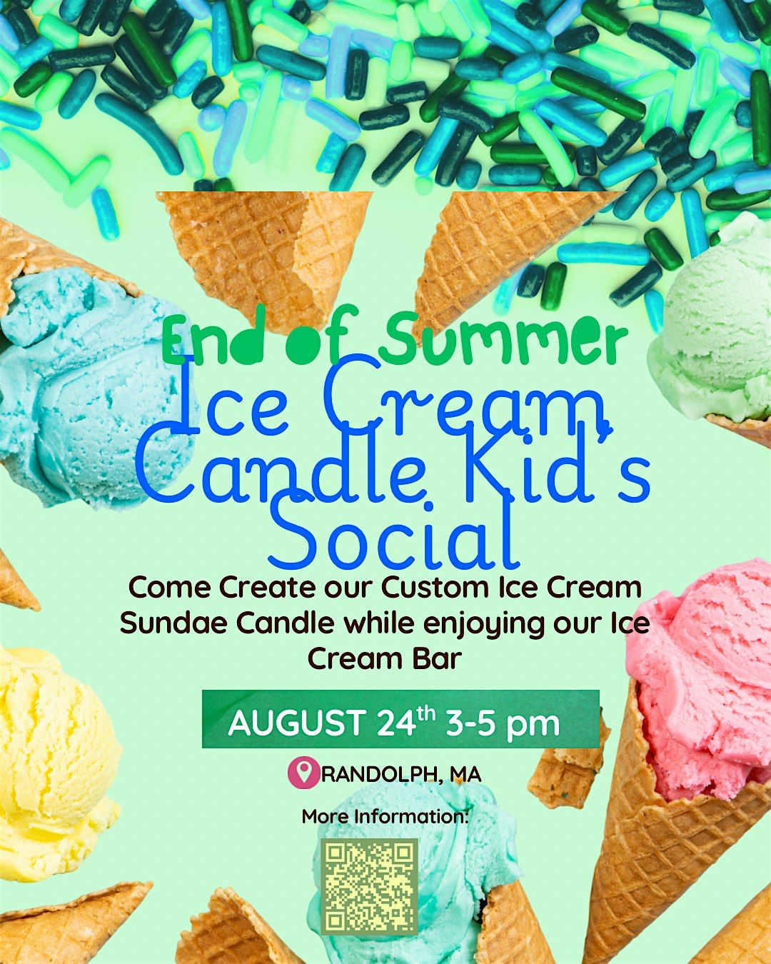 KID'S END OF SUMMER ICE CREAM SOCIAL!, 24 August | Event in Randolph | AllEvents
