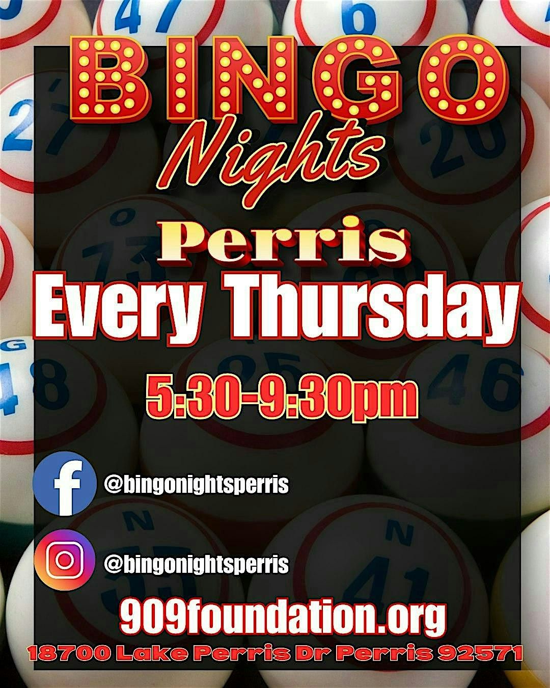 Bingo Nights Perris | Event in Perris | AllEvents