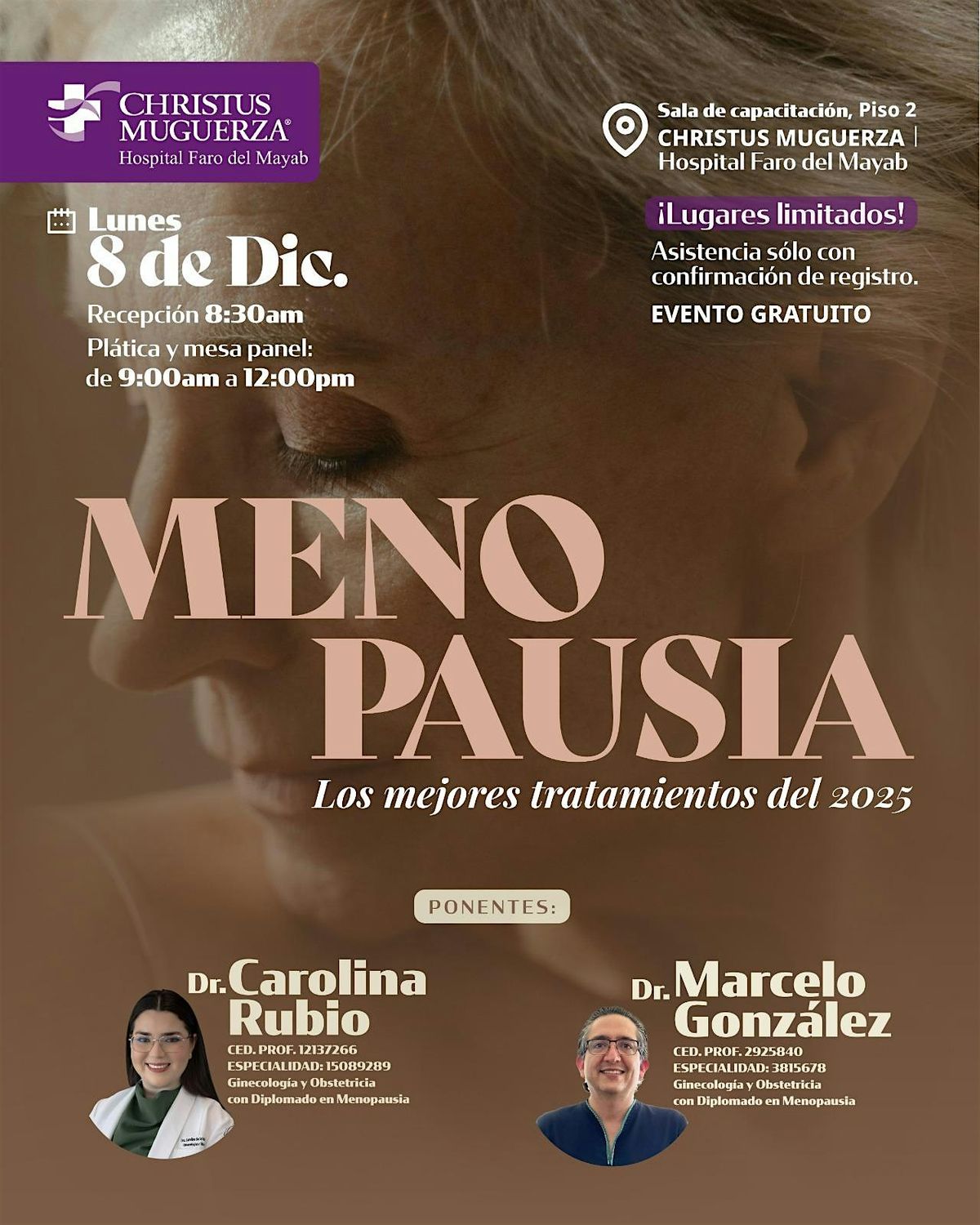 MENOPAUSIA | Los Mejores Tratamientos del 2025, 8 December | Event in Mérida | AllEvents