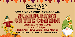 Scarecrow Festival on Oxford, MA common Gazebo with Live Music!, 25 October | Event in Oxford | AllEvents