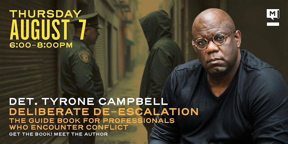 Author Talk: Deliberate De-escalation, 7 August | Event in Denver | AllEvents