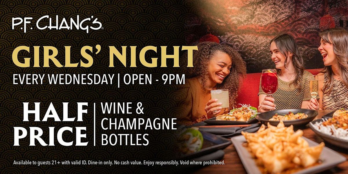 Girls' Night at P.F. Chang's Tyson's Corner, 21 May | Event in McLean | AllEvents