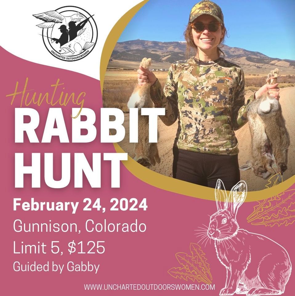 Rabbit Hunt Gunnison Co, Gunnison, Colorado, Olathe, February 24 2024