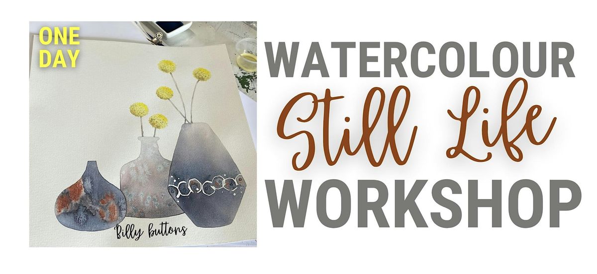 ONE DAY Beautiful Still Life w. Billy Buttons. Watercolour Workshop., 25 October | Event in Wauchope | AllEvents