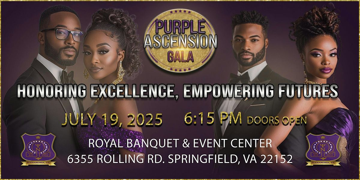 Purple Ascension Gala, 19 July | Event in Springfield | AllEvents
