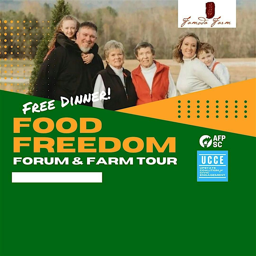 Food Freedom Forum at Famoda Farm, 22 May | Event in Taylors | AllEvents