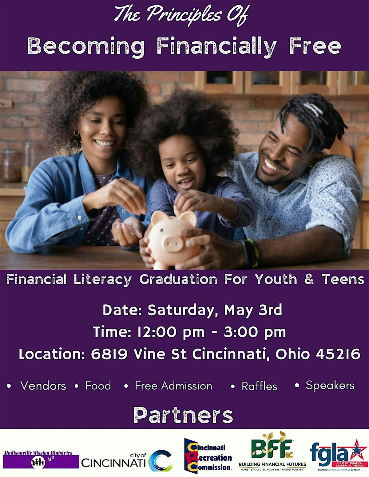 The Principles of Becoming Financially Free, 3 May | Event in Cincinnati | AllEvents