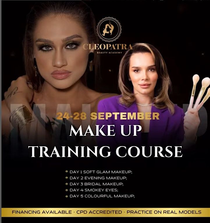Join our Make-Up Training Course– perfect for Romanian speakers, 8 October | Event in London | AllEvents
