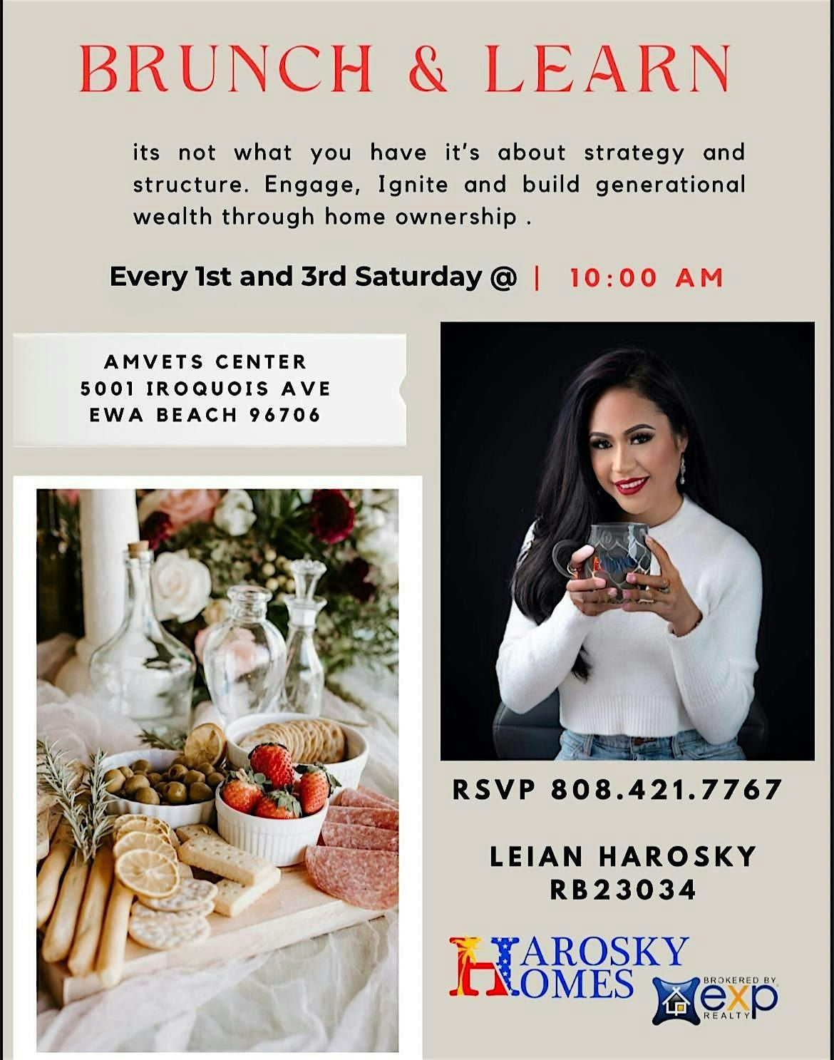 BRUNCH & LEARN | Event in Ewa Beach | AllEvents