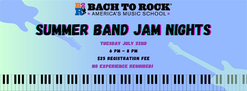 Bach to Rock Summer Band Jam Night, 19 August | Event in Wellesley | AllEvents