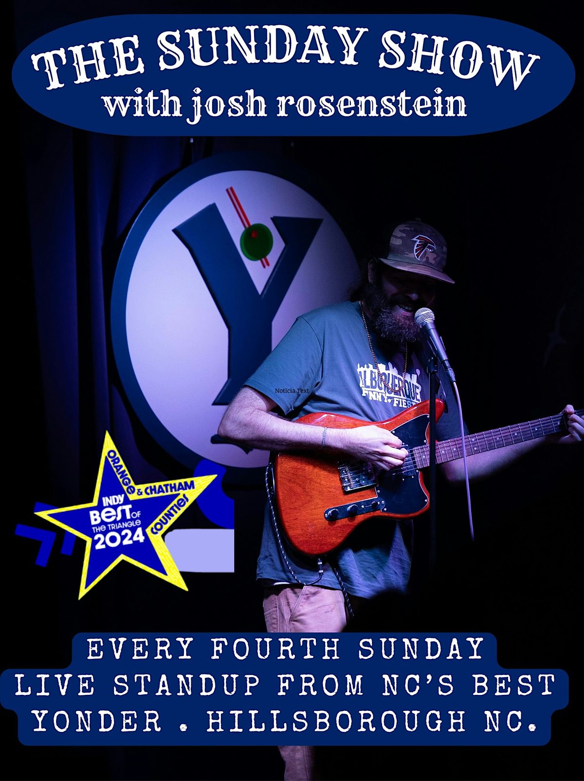 YONDER COMEDY: The Sunday Show w/ Josh Rosenstein | Event in Hillsborough | AllEvents