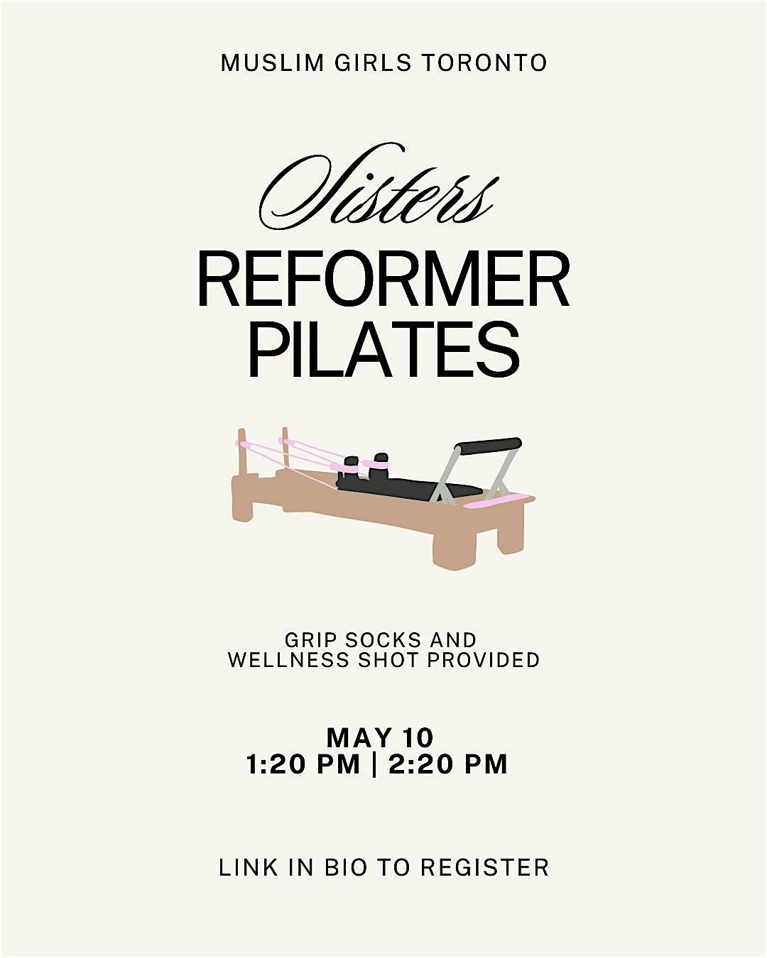 MGT Reformer Pilates, 10 May | Event in Toronto | AllEvents