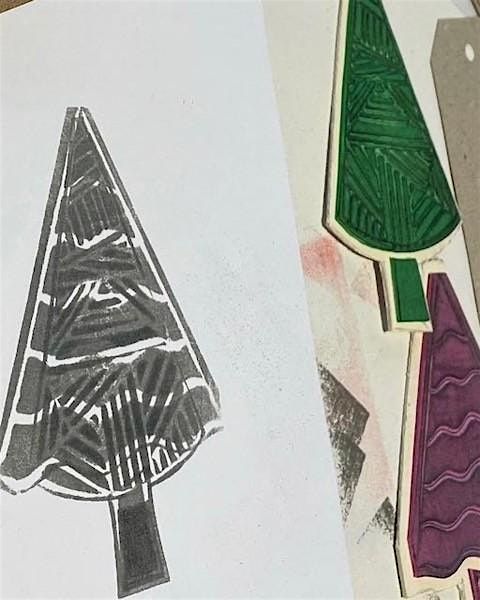 Christmas Lino Print Workshop, 6 December | Event in Leicester | AllEvents