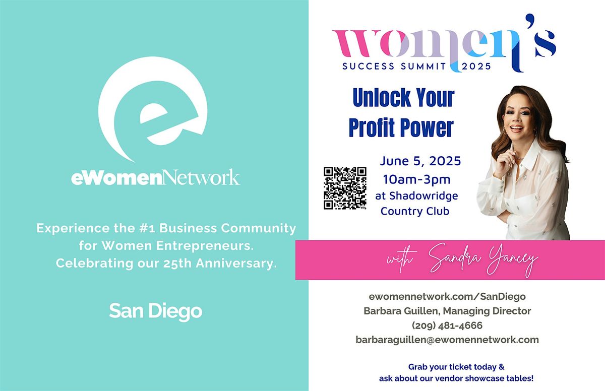 Women's Success Summit, 5 June | Event in Vista | AllEvents