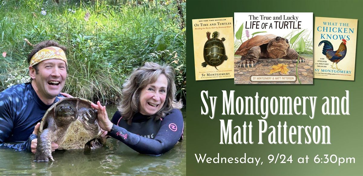 Sy Montgomery and Matt Patterson, 24 September | Event in Plainville | AllEvents