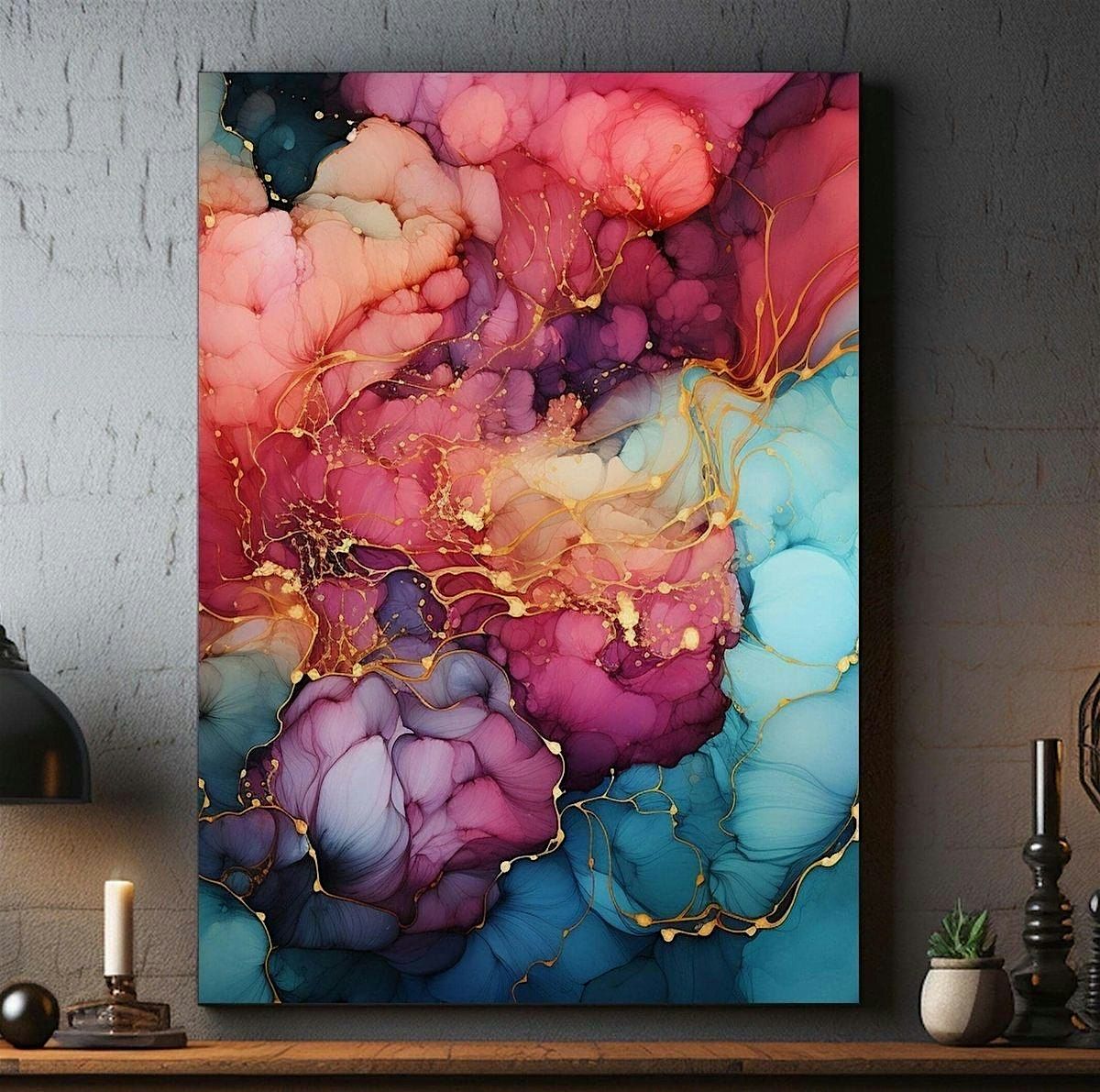 Alcohol ink art workshop, 19 October | Event in Toronto | AllEvents