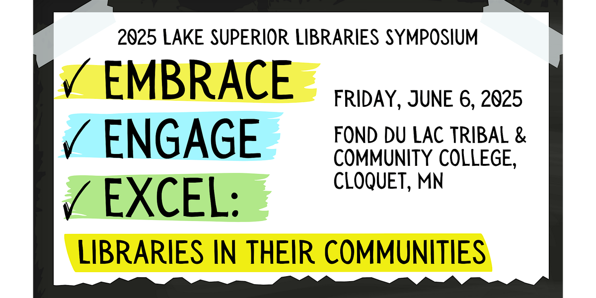 Lake Superior Libraries Symposium 2025, 6 June | Event in Cloquet | AllEvents