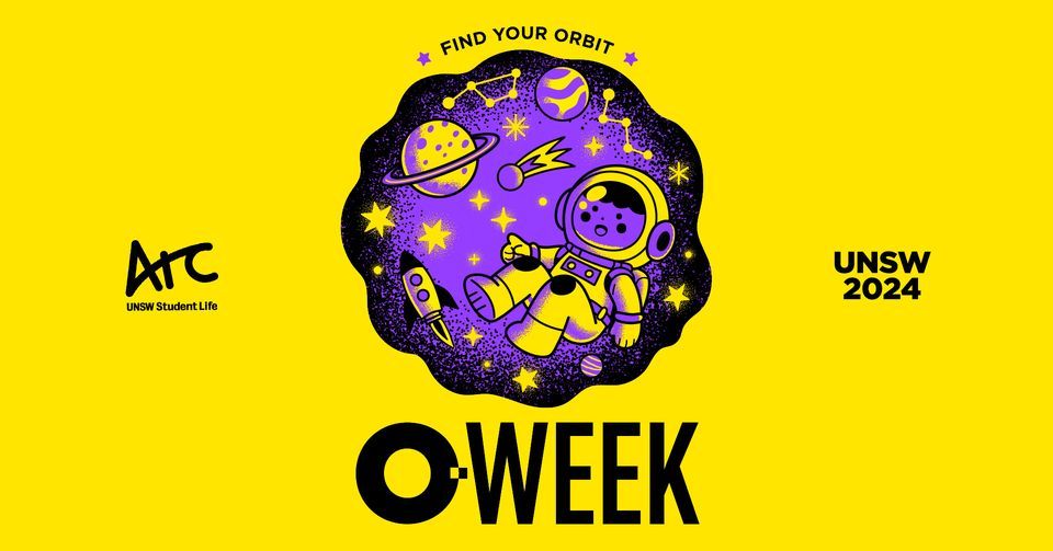 UNSW OWeek FIND YOUR ORBIT, Arc UNSW Student Life, Rose Bay