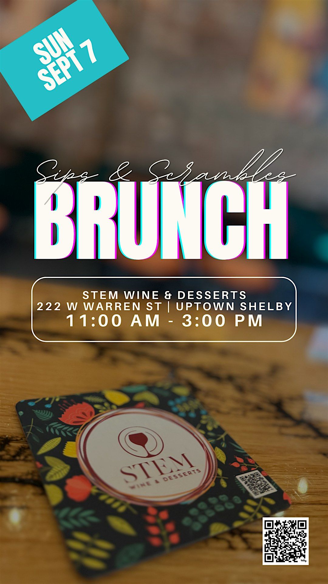 Sips & Scrambles Brunch @ STEM, 7 September | Event in Shelby | AllEvents