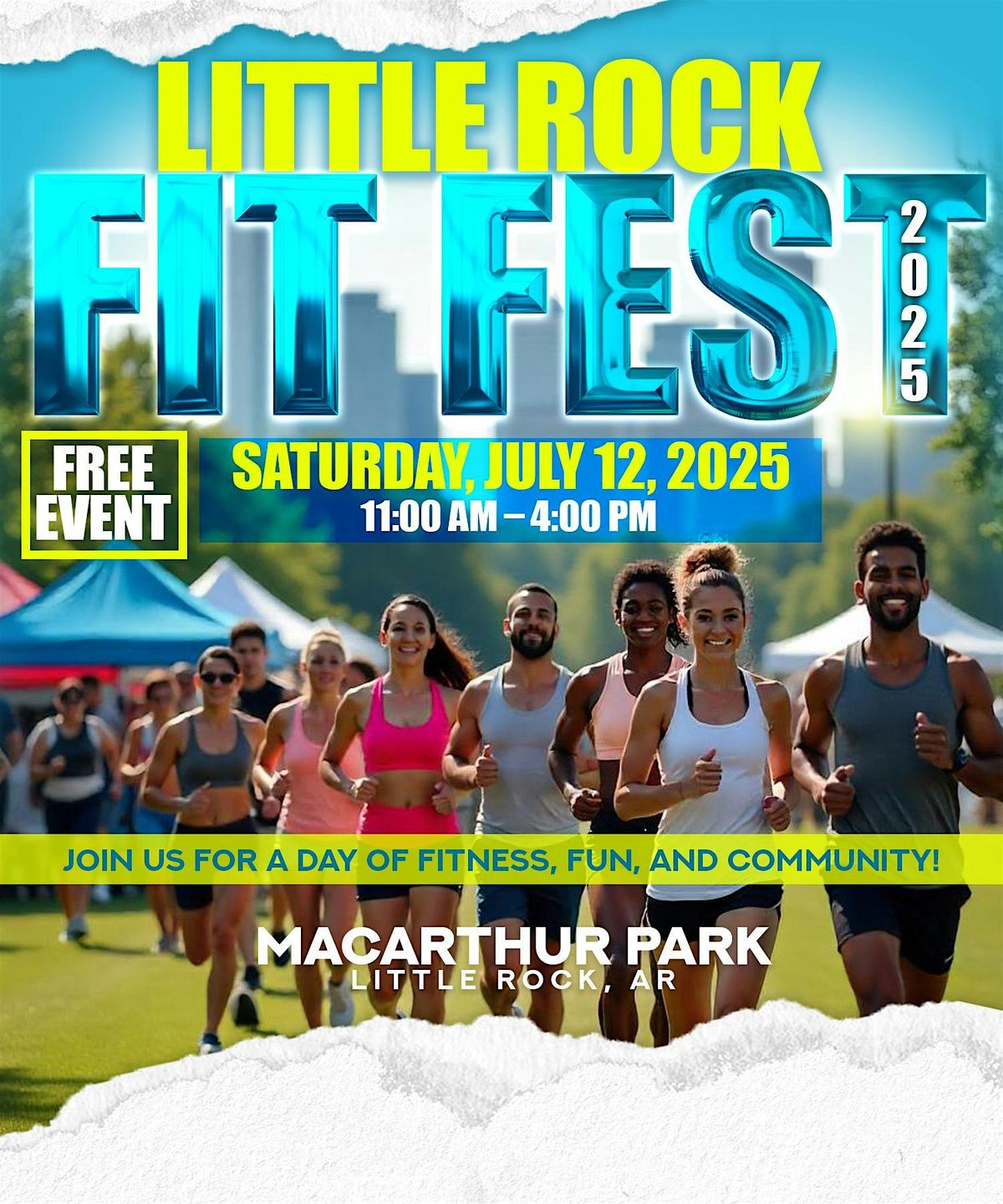 Little Rock Fit Fest 2025, 12 July | Event in Little Rock | AllEvents