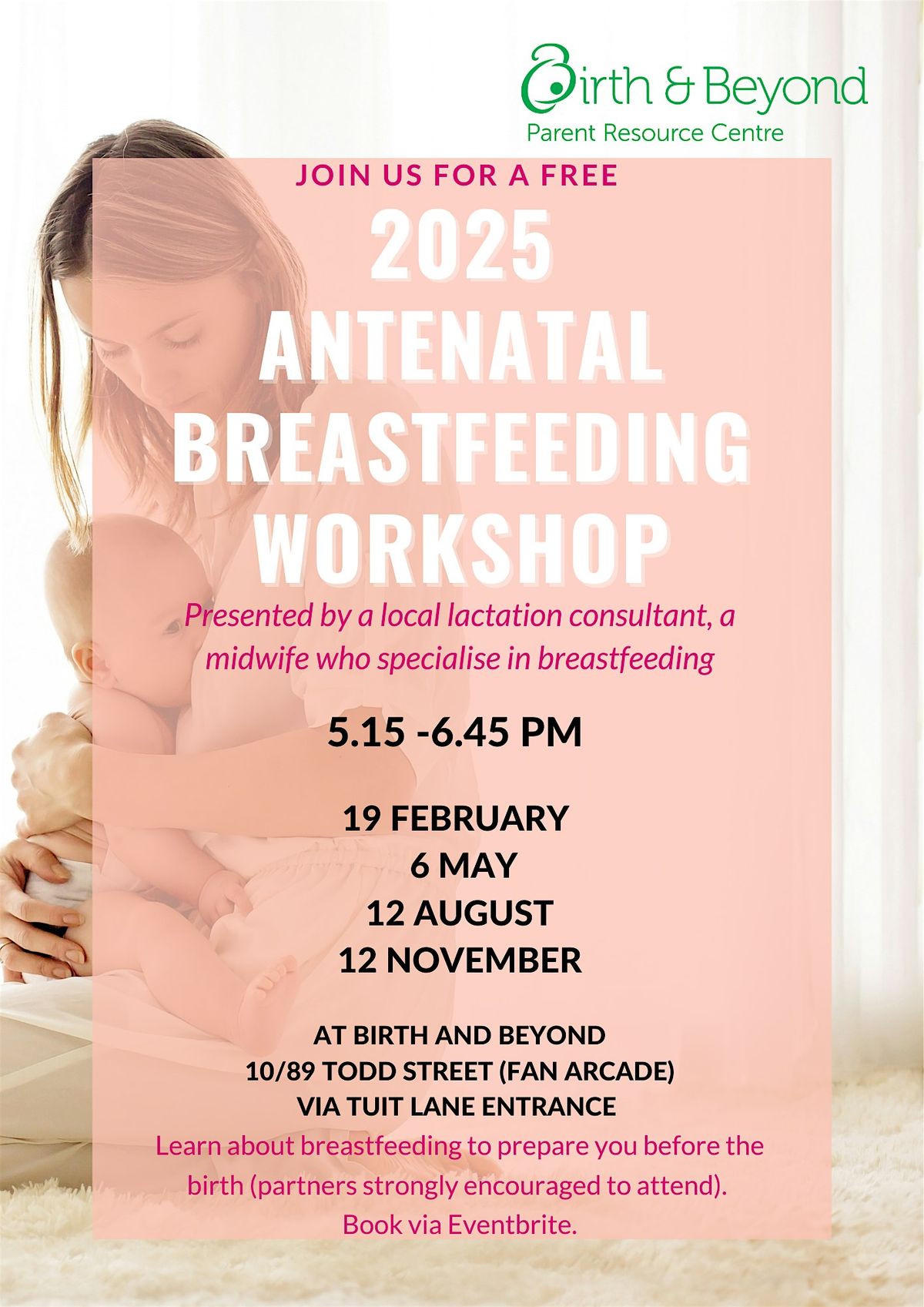 Antenatal Breastfeeding Workshop November 2025, 12 November | Event in Alice Springs | AllEvents