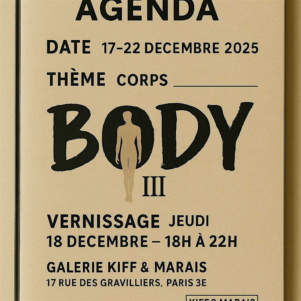 Vernissage exposition collective &quot;BODY&quot;
