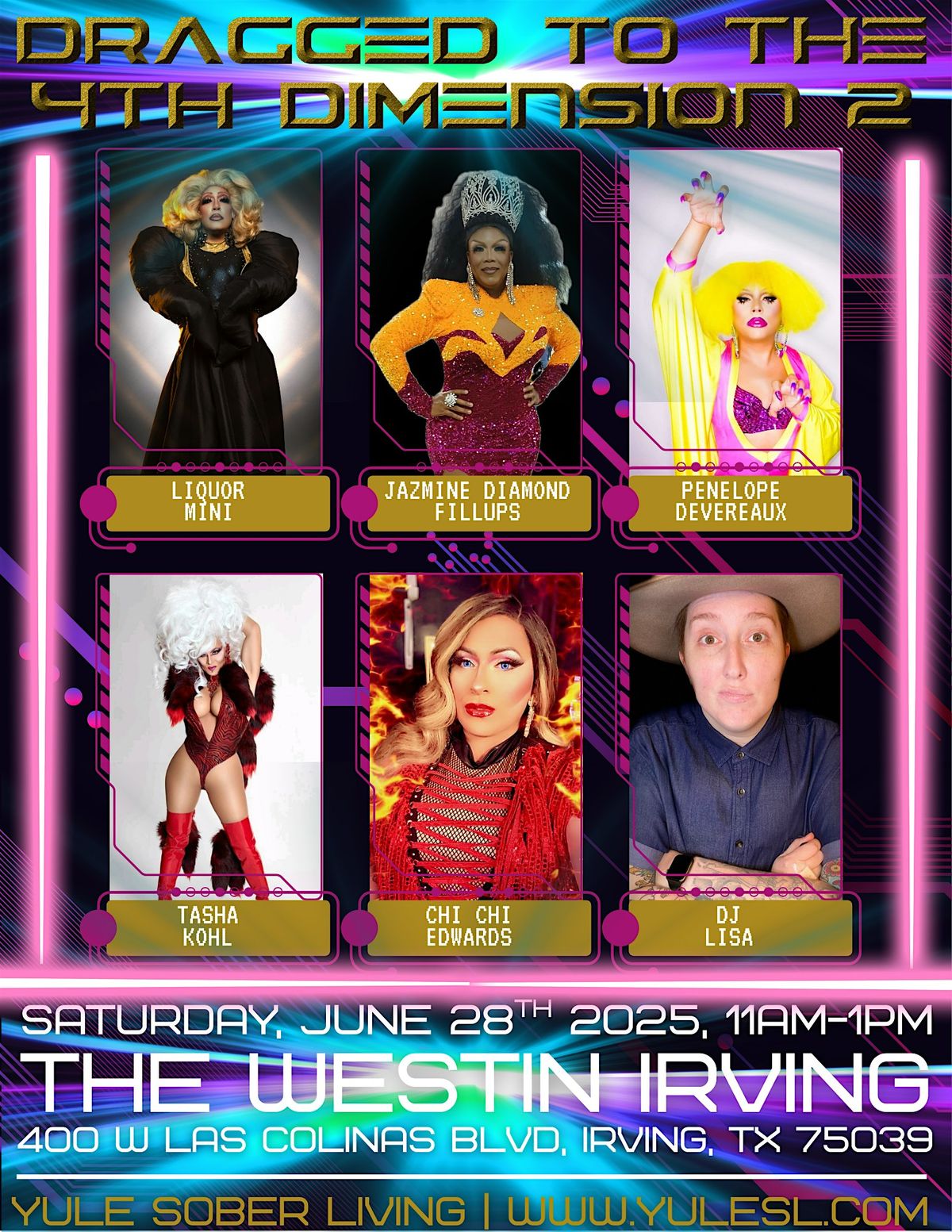 Dragged to the 4th Dimension 2, 28 June | Event in Irving | AllEvents