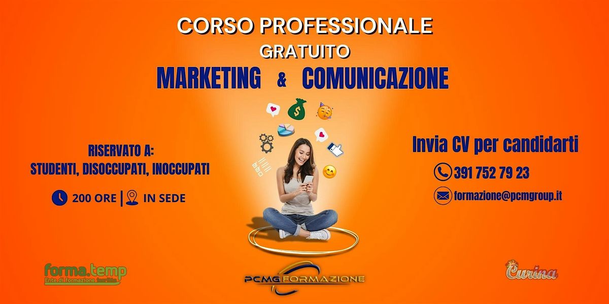 Corso Professionale Gratuito in Marketing e Comunicazione | Event in Catania | AllEvents