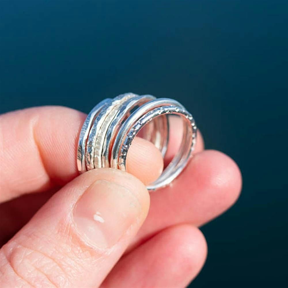 Intro to silversmithing – Stacking Rings Workshop, 18 October | Event in Penryn | AllEvents