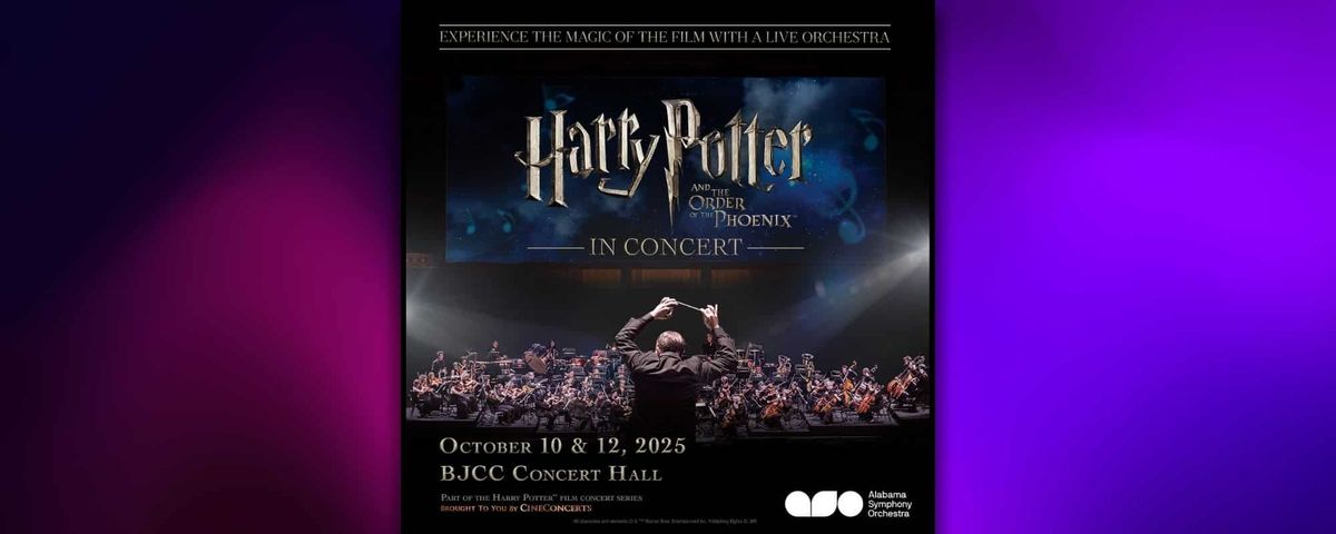 Harry Potter and the Order of the Phoenix In Concert, 9 October | Event in Birmingham | AllEvents