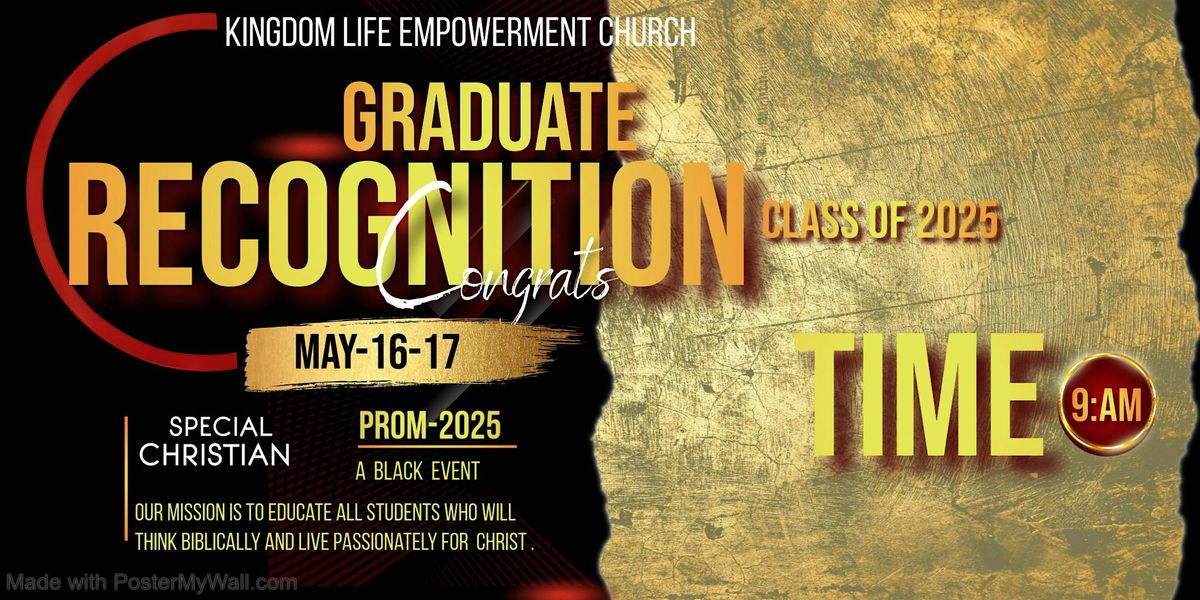 GRADUATION RECOGNITION SERVICE CLASS OF 2025, 16 May | Event in Virginia Beach | AllEvents
