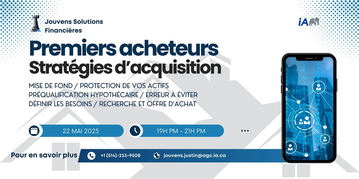 Premiers acheteurs, 22 May | Event in Montréal | AllEvents