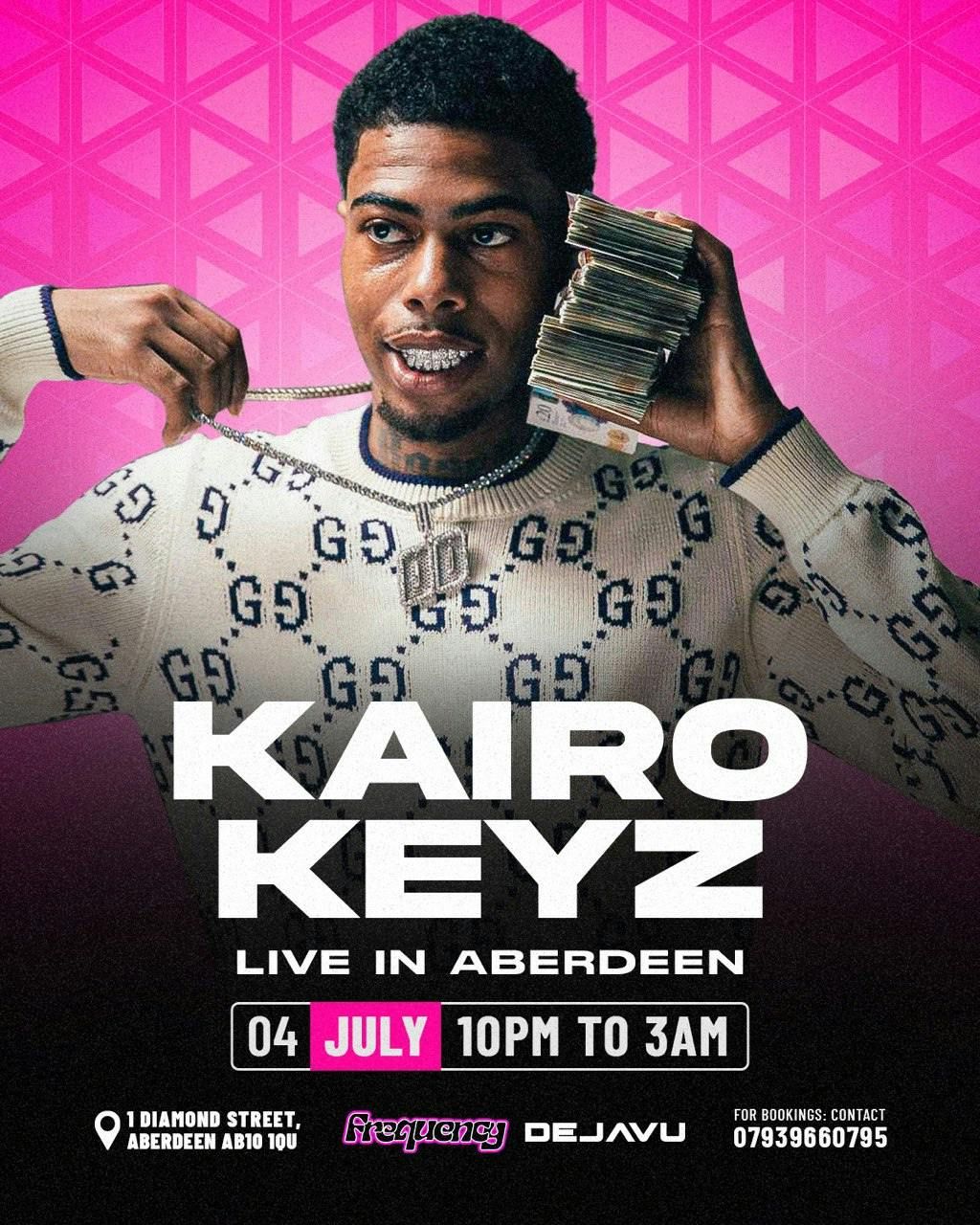 KAIRO KEYZ: LIVE IN ABERDEEN, 4 July | Event in Aberdeen | AllEvents