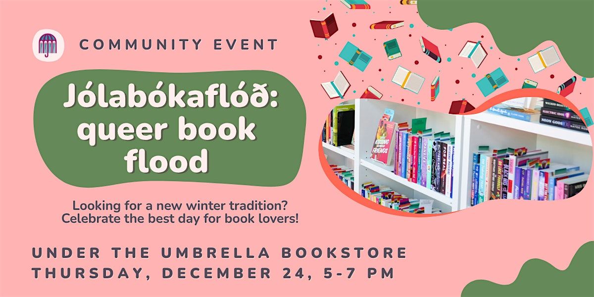 Jólabókaflóð: Queer Book Flood, 24 December | Event in Salt Lake City | AllEvents