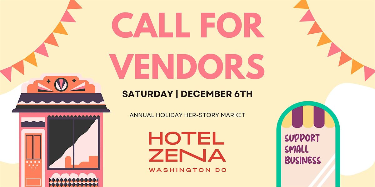 Vendor Call - Intimate Holiday Market, 6 December | Event in Washington | AllEvents