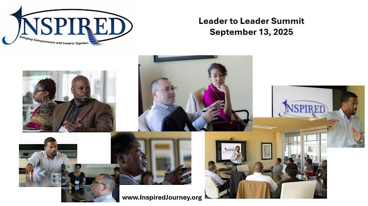Leader to Leader Summit, 13 September | Event in Arlington | AllEvents