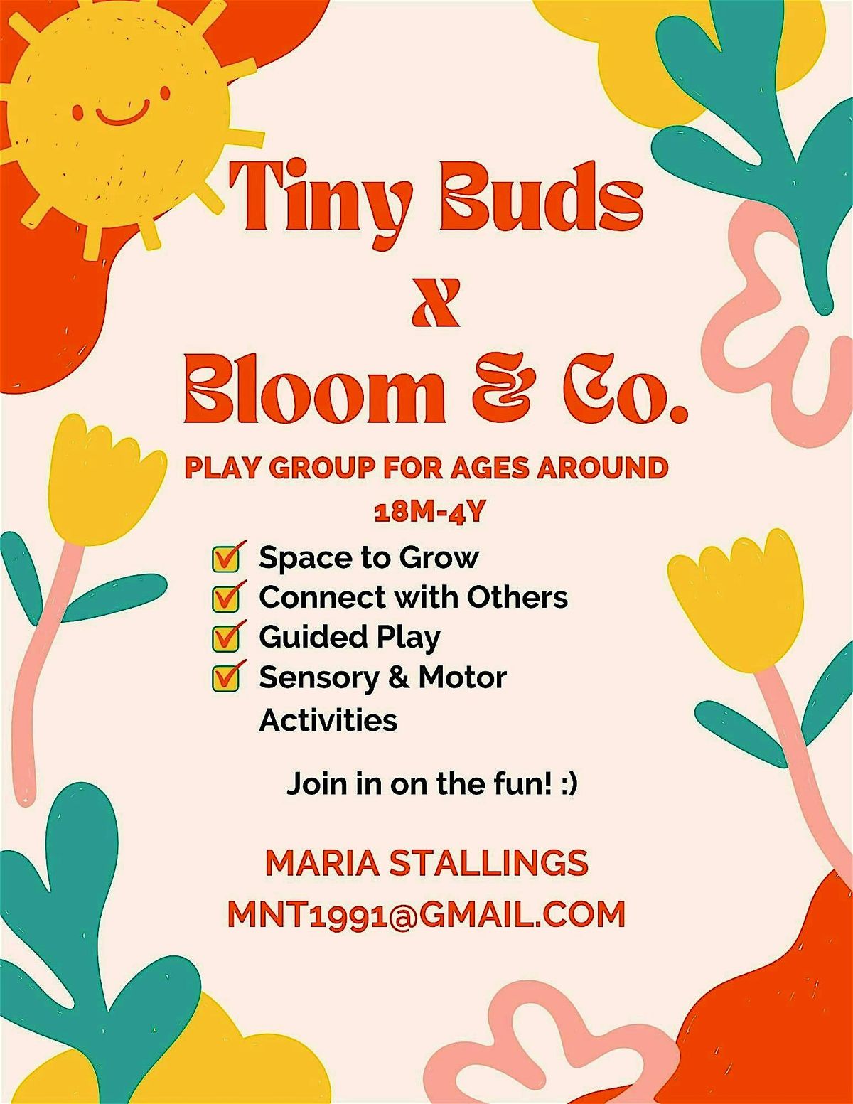 Tiny Buds - January Winter Wonderland, 17 January | Event in Bel Air | AllEvents