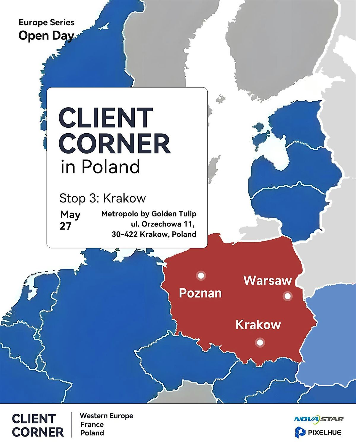 Client Corner in Poland - Stop 3: Krakow, 27 June | Event in Kraków | AllEvents