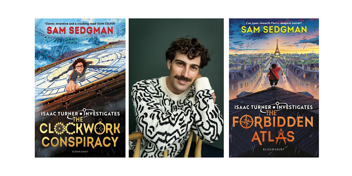 Sam Sedgman at Balham Library, Balham Library, London, 9 October 2025 ...